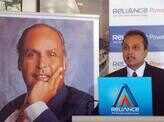 Anil Ambani at a press conference