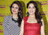 Madhuri, Huma @ Radio Mirchi