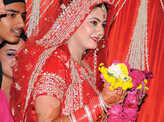 Akshay, Rasneek's wedding reception