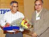 IIT felicitated R K Mishra