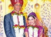 Varun, Pracheta's wedding reception