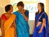 Tennis stars sizzle in sarees