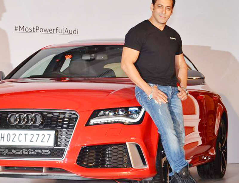 Salman launches Audi Sportsback