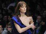 Dress distress on ramp
