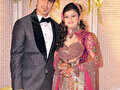 Rohit, Simran Ramchandani's wedding party