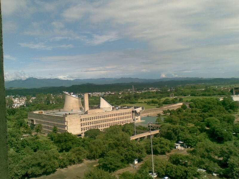 Chandigarh aerial view