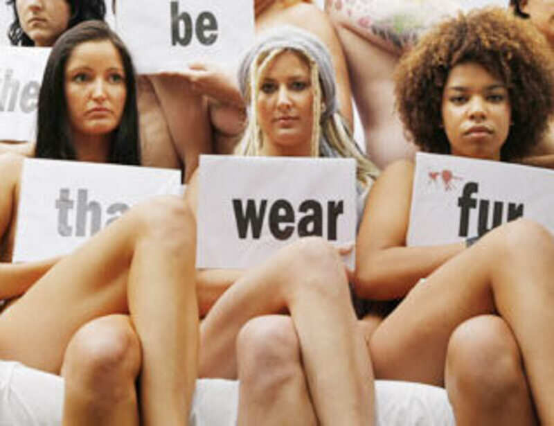 Launch of anti-fur campaign