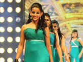 Miss Hyderabad finalists walk the ramp