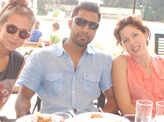 Brunch with friends at 24/7