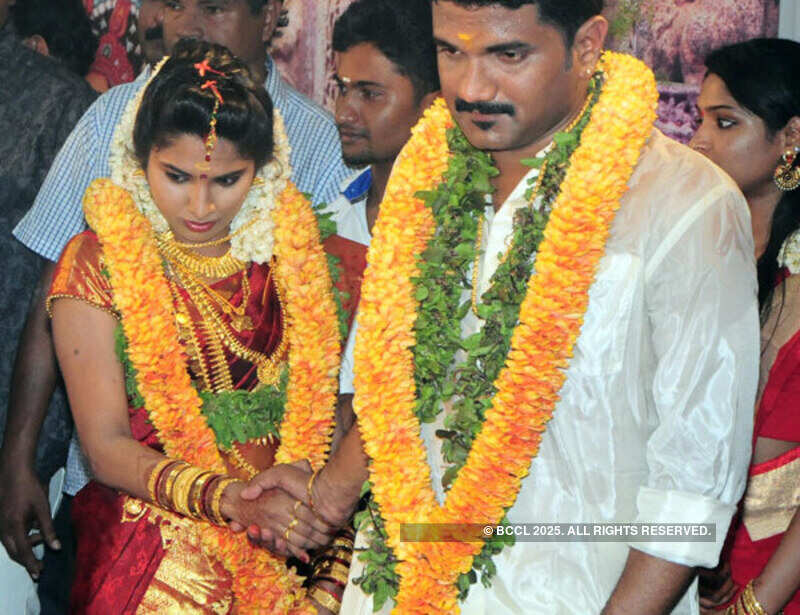 Rakesh Brahmanandan's wedding ceremony