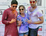 TV stars @ Holi party