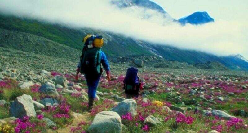 Canada, Auyuittuq National Park trail 