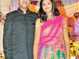 Eknath and Pragya&rsquo;s wedding reception