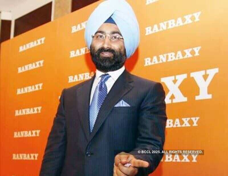 Ranbaxy's CEO at a press meet 
