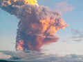 Volcano erupts in Ecuador
