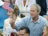 Bush at  Beijing Olympics