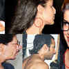 Bollywood actors caught with love bites!