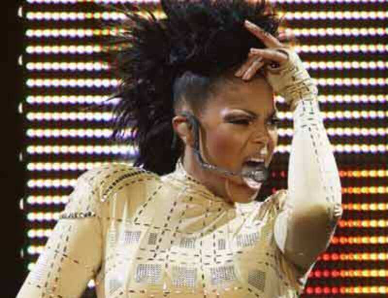 Janet in concert