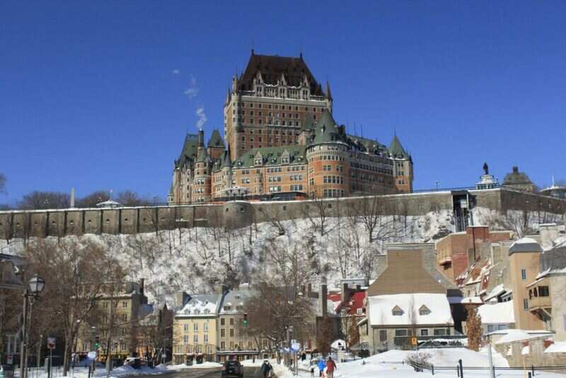 Fairmont Chateau Frontenac and Lower Town