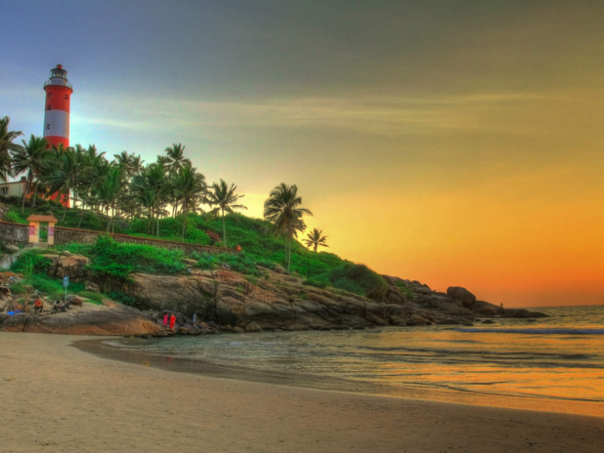 Lighthouse Beach, Kovalam