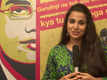 Vidya Balan talks about 'Manjunath'