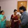 Shraddha Kapoor hugs Asha Bhosale at an awards ceremony in Pune