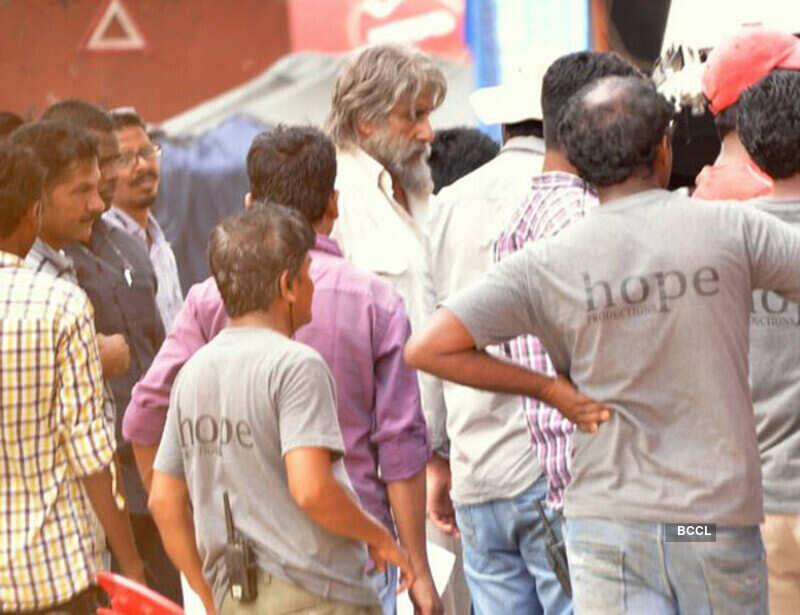 Shamitabh: On the sets