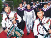 Shanti Business School's convocation ceremony