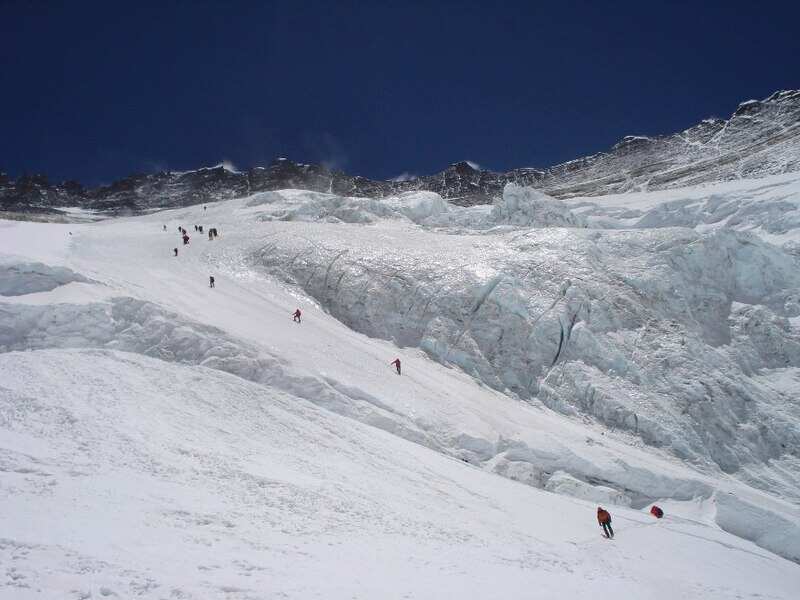Lhotse Face from C3 to C4