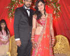 Akash and Khushboo Valeja's wedding reception