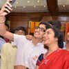 Article image for: <i class="tbold">Suhasini Maniratnam</i> bitten by selfie bug