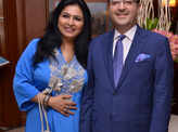 Virender Razdan hosts a party