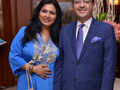 Virender Razdan hosts a party