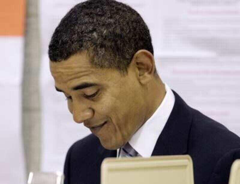 Obama votes in Chicago