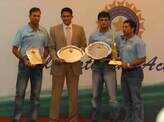 BCCI felicitate top cricketers