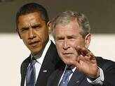 Obama meets Bush