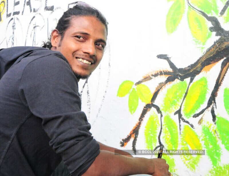 Wall painting for a cause