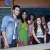 Article image for: Alia and Varun at <i class="tbold">hr college</i>