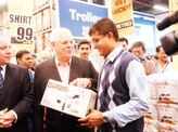 Ganguly at Metro Cash....