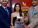 Kriti gets into derby spirit