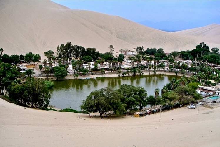 Huacachina Peru, Oasis 