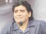 Maradona in city