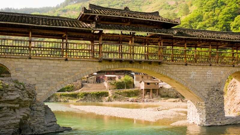 Wind and Rain Bridges of the Dong people of China