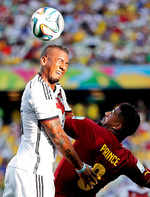 Germany defender Jerome Boateng’s brother Kevin-Prince Boateng plays for Ghana. In fact, the brothers played against each other in the current World Cup in a Group G match.