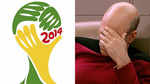 Even the unemotional Dr Spock is moved to facepalm after Brazil’s loss.