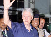 Ex-US president Bill Clinton in Jaipur