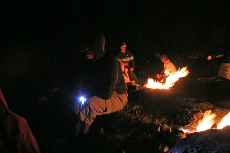 Flaming Rocks of Chimaera