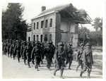 39th Garhwali Riflemen on the march in France