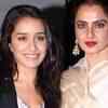 Article image for: Rekha <i class="tbold">compliments</i> Shraddha Kapoor