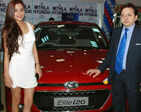 Sara Khan unveils Hyundai Elite i20